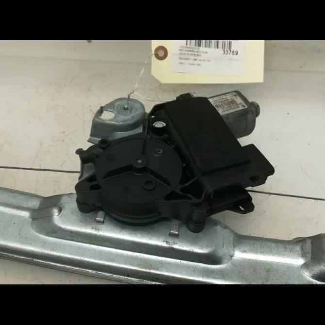 Mecanisme+moteur leve-glace avg occasion PEUGEOT 308 I Phase 1 09-2007->03-2011 1.6 HDI 8v 90ch 9221CW 2