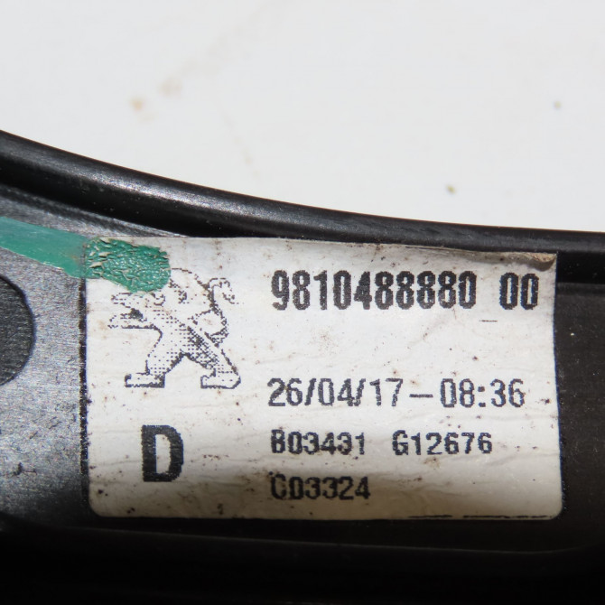 Mecanisme + moteur lève-glace avant droit occasion PEUGEOT 3008 II Phase 1 04-1995->04-1999 1.2i 130ch 9840196880 4