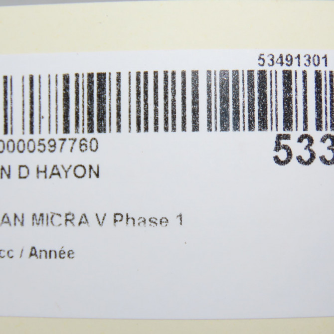 Verin droit hayon occasion NISSAN MICRA V Phase 1 02-2017->... 904505FA1A 4