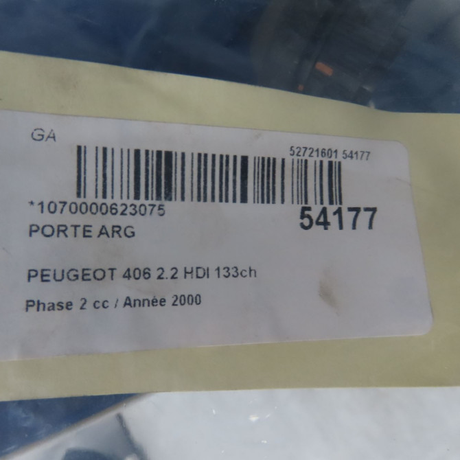 Porte arrière gauche occasion PEUGEOT 406 Phase 2 04-1999->04-2004 2.2 HDI 133ch 9006A9 7