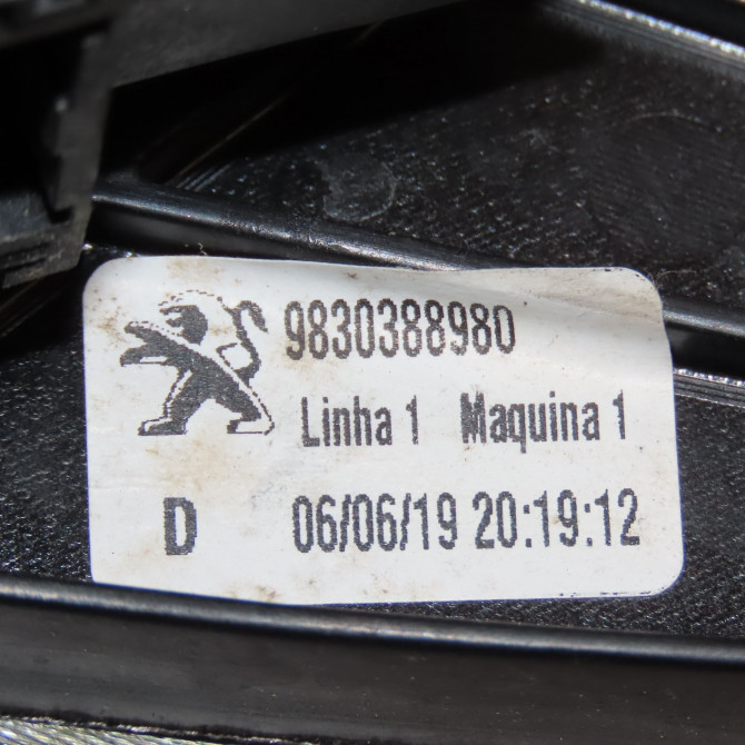 Mecanisme+moteur leve-glace ard occasion PEUGEOT 5008 II Phase 1 10-2016->... 9840190380 5