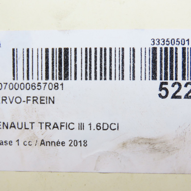 Servo-frein occasion  472108258R 6