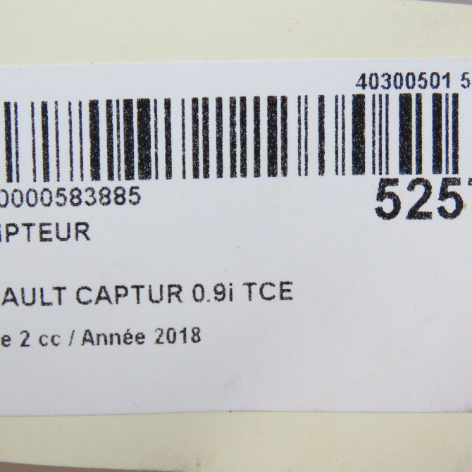 Compteur occasion RENAULT CAPTUR Phase 1 04-1995->04-1999 0.9i TCE 90ch 248103522R 6