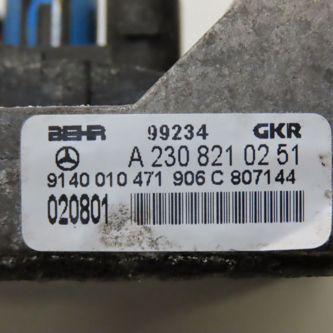 Resistance de chauffage occasion MERCEDES CLASSE ML I 7701209803 3