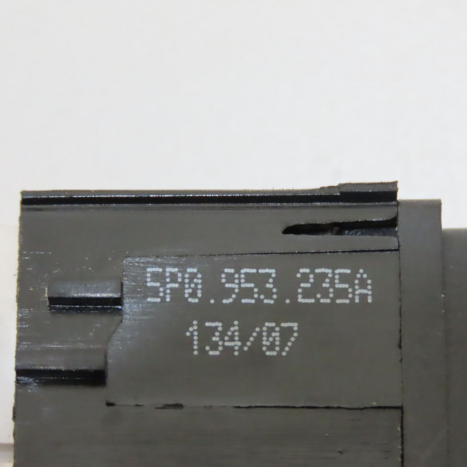 Bouton de warning occasion SEAT LEON II Phase 1 09-2005->05-2009 2.0 TDI 140ch 5P0953235B1MM 3