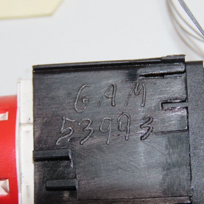 Bouton de warning occasion SEAT LEON II Phase 1 09-2005->05-2009 2.0 TDI 140ch 5P0953235B1MM 4