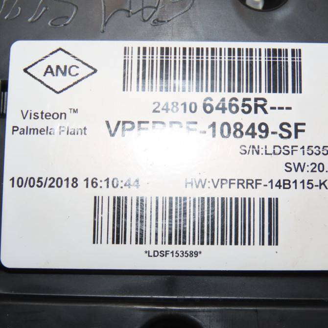 Compteur occasion  248099084R 4