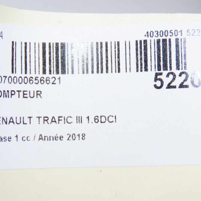 Compteur occasion  248099084R 6