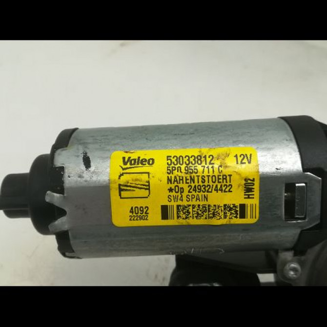 Moteur essuie-glace arrière occasion SEAT ALTEA Phase 2 XL 08-2010->11-2012 2.0 TDI 140ch 5P0955711C 3