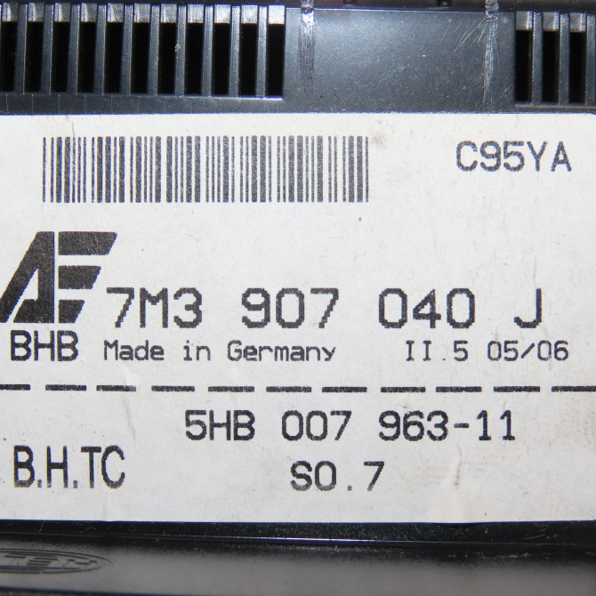 Commande de chauffage occasion VOLKSWAGEN SHARAN I Phase 3 01-2004->09-2010 3