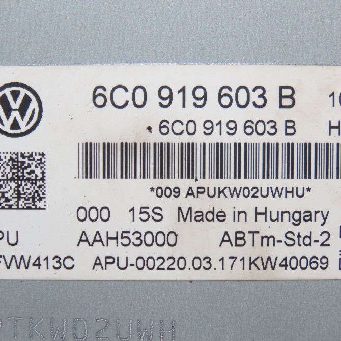 Autoradio occasion VOLKSWAGEN POLO VI 6C0919603B 5