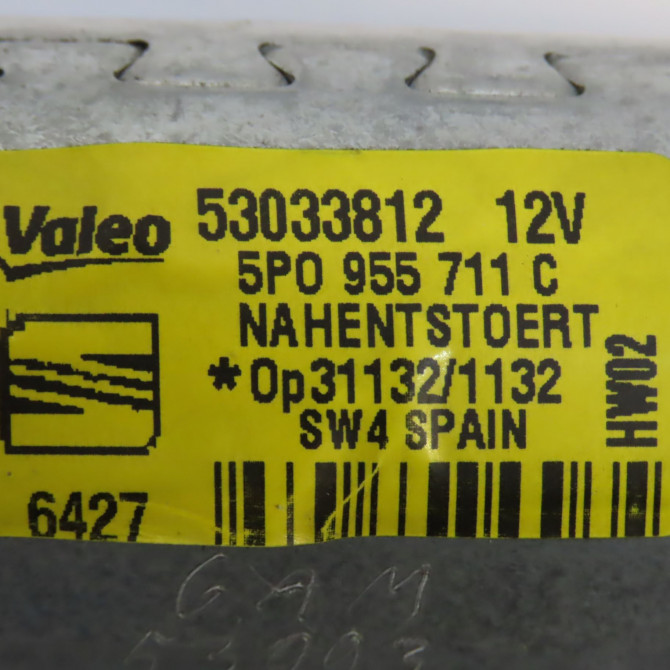 Moteur essuie-glace arrière occasion SEAT LEON II Phase 1 09-2005->05-2009 2.0 TDI 140ch 5P0955711C 4