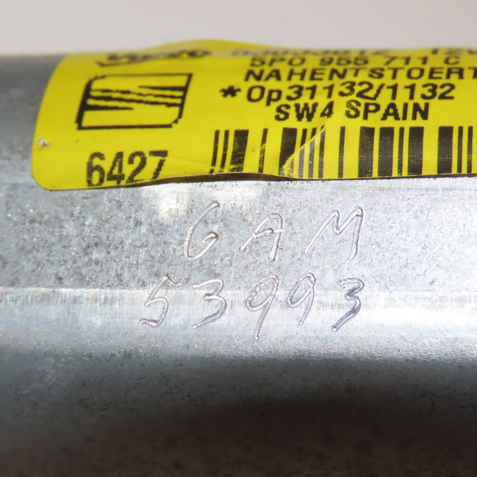 Moteur essuie-glace arrière occasion SEAT LEON II Phase 1 09-2005->05-2009 2.0 TDI 140ch 5P0955711C 5