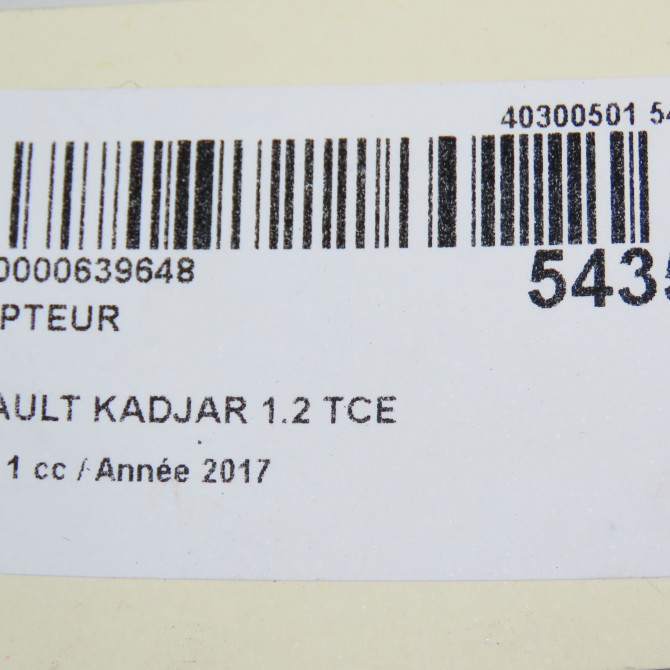 Compteur occasion RENAULT KADJAR Phase 1 06-2015->... 1.2 TCE 130ch 248095397R 5