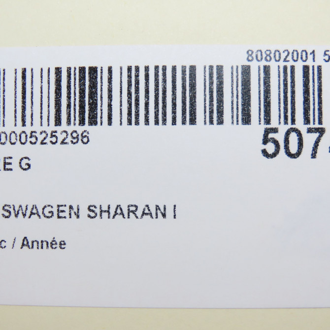 Phare gauche occasion VOLKSWAGEN SHARAN I Phase 3 01-2004->09-2010 7M3941015AH 6