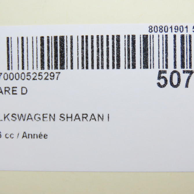 Phare droit occasion VOLKSWAGEN SHARAN I Phase 3 01-2004->09-2010 7M3941016AH 6