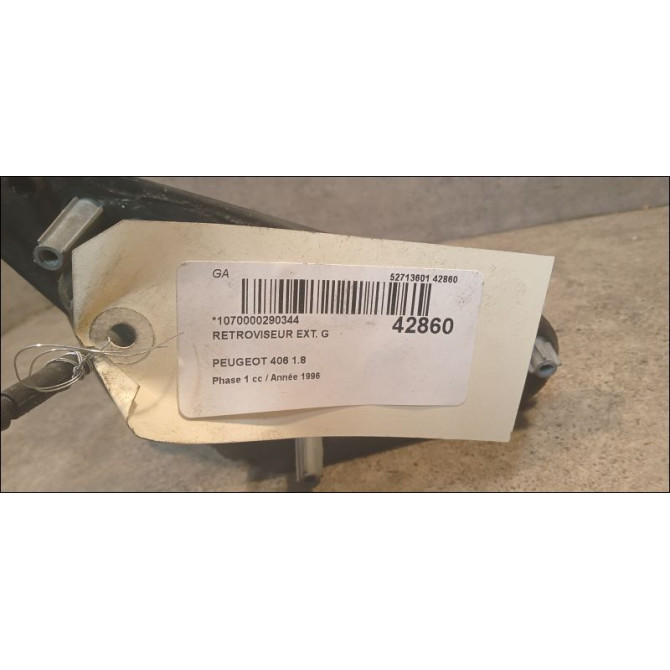 Retroviseur exterieur gauche occasion PEUGEOT 406 Phase 1 10-1995->04-1999 1.8 8149V3 3