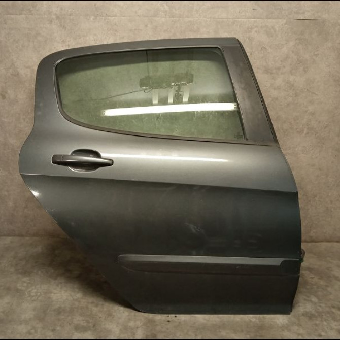 Porte arrière droite occasion PEUGEOT 308 I Phase 1 09-2007->03-2011 1.6 HDI 16v 90ch 9008W9 1