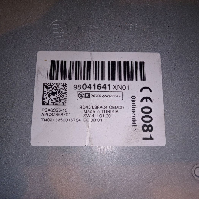 Autoradio occasion PEUGEOT 308 I Phase 2 04-2011->12-2014 1.6 HDI 92ch 1617365680 3