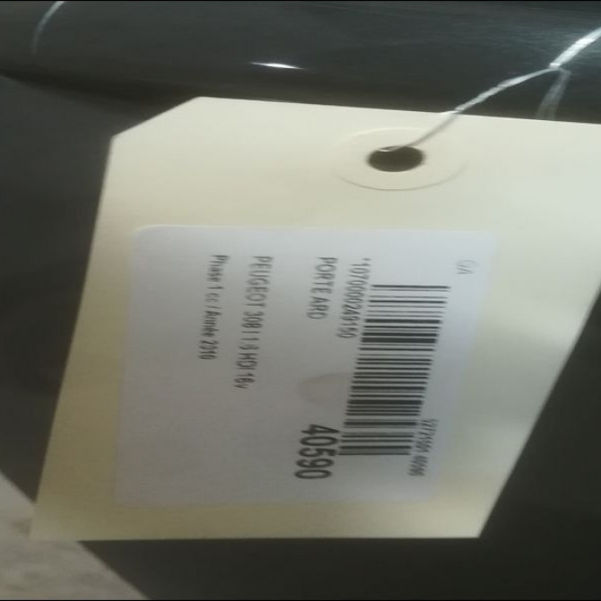 Porte arrière droite occasion PEUGEOT 308 I Phase 1 09-2007->03-2011 1.6 HDI 16v 90ch 9008W9 4