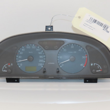 Compteur occasion CITROEN XSARA Phase 2 09-2000->12-2005 1.9 D 6104SJ