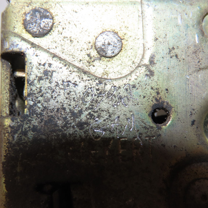 Serrure porte avd occasion PEUGEOT 106 Phase 2 04-1996->09-2003 1.1i 9136F6 3