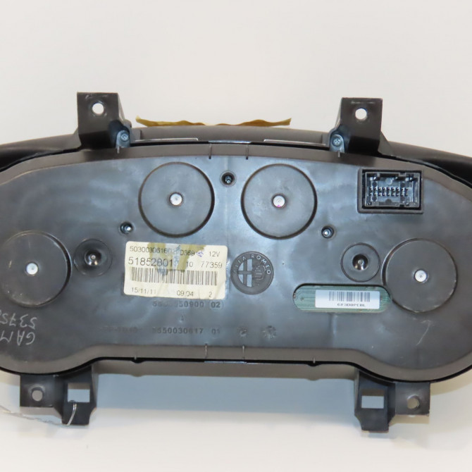 Compteur occasion FIAT PUNTO III Phase 1 01-2012->... 1.2i 69ch 52038994 2