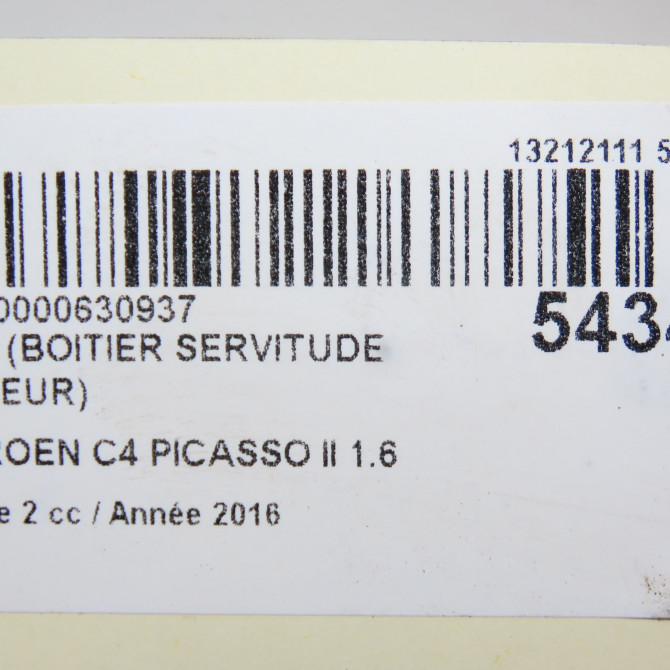 occasion CITROEN C4 PICASSO II Phase 2 09-2016->... 1.6 BLUEHDI 120ch 5