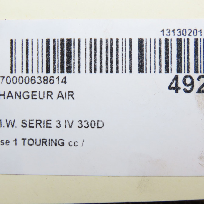 Echangeur air occasion B.M.W. SERIE 3 IV Phase 1 04-1995->04-1999 330D 183ch 17512246795 6