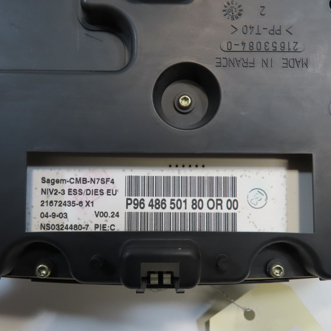 Compteur occasion CITROEN XSARA Phase 2 09-2000->12-2005 2.0 HDi 90ch 610511 4