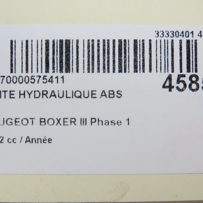 Unité hydraulique ABS occasion PEUGEOT BOXER III Phase 1 06-2006->... 1610074180 6