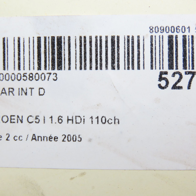 Feu arrière intérieur droit occasion CITROEN C5 I Phase 2 09-2004->06-2008 1.6 HDi 110ch 6351V4 6