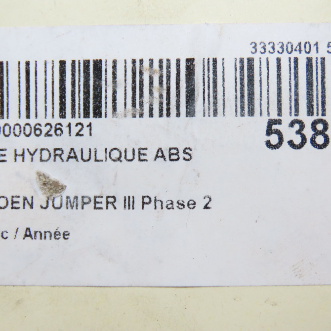 Unité hydraulique ABS occasion CITROEN JUMPER III Phase 2 06-2014->... 1610074180 6