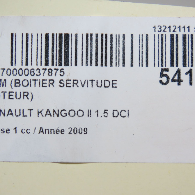 occasion RENAULT KANGOO II Phase 1 01-2008->03-2013 1.5 DCI 85ch 4