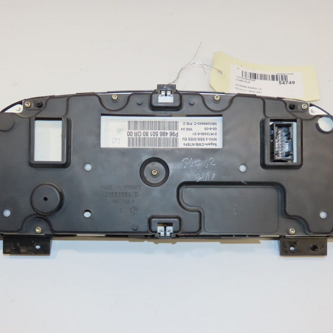 Compteur occasion CITROEN XSARA Phase 2 09-2000->12-2005 1.4i 610511 2