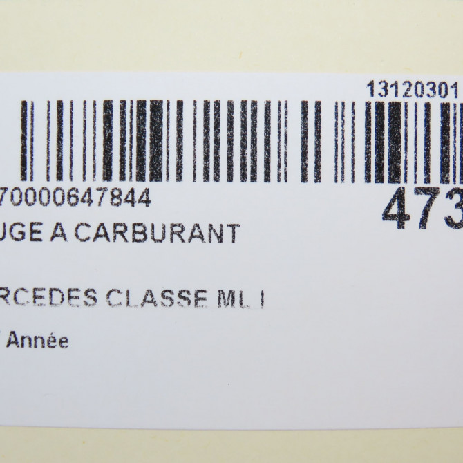 Jauge a carburant occasion MERCEDES CLASSE ML I 8200906204 5