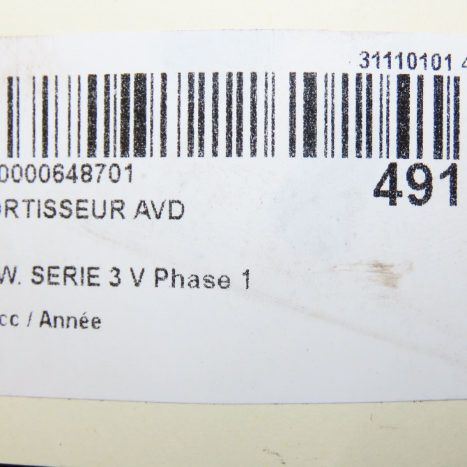 Amortisseur avant droit occasion B.M.W. SERIE 3 V Phase 1 03-2005->09-2008 31316785592 8