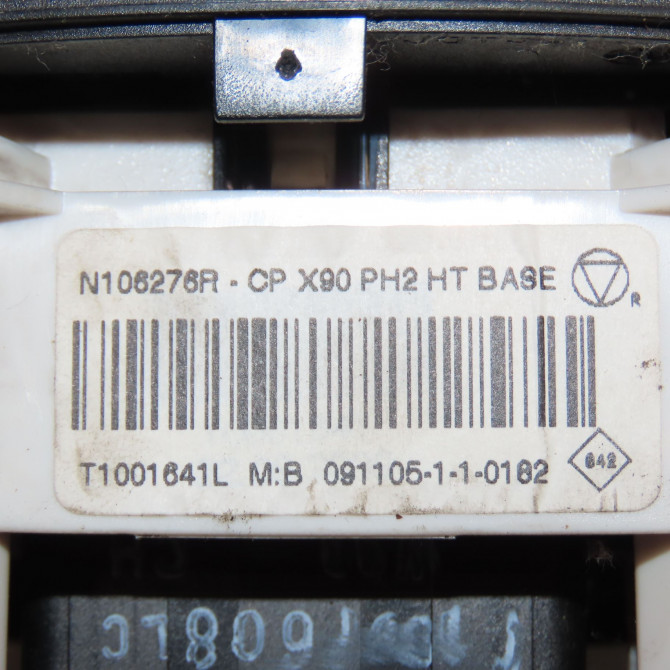 Commande de chauffage occasion DACIA SANDERO I Phase 1 06-2008->10-2012 1.4 MPI 75ch 6001551696 4