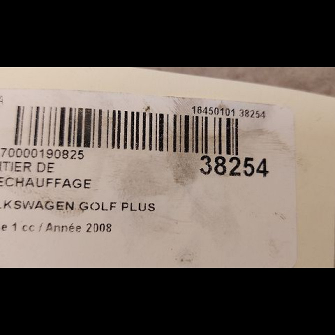 Boitier de préchauffage occasion VOLKSWAGEN GOLF V Phase 1 04-1995->04-1999 1.9 TDI 105ch 38907281D 3