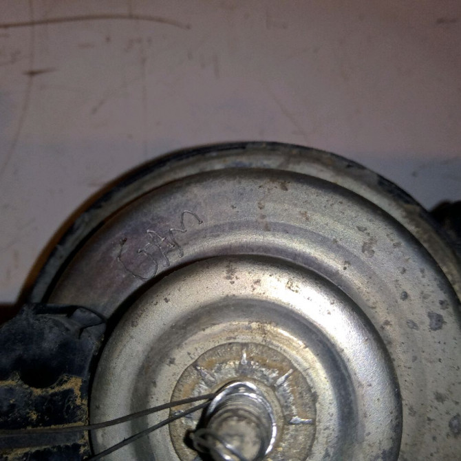 Klaxon  / avertisseur occasion B.M.W. SERIE 3 V Phase 2 09-2008->12-2011 318d 61337159420 3