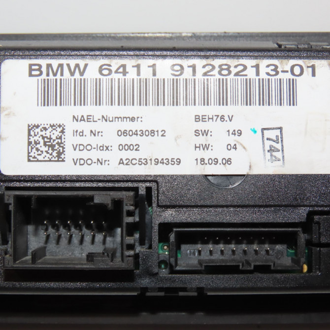 Commande de chauffage occasion B.M.W. SERIE 3 V Phase 1 03-2005->09-2008 64119199261 4