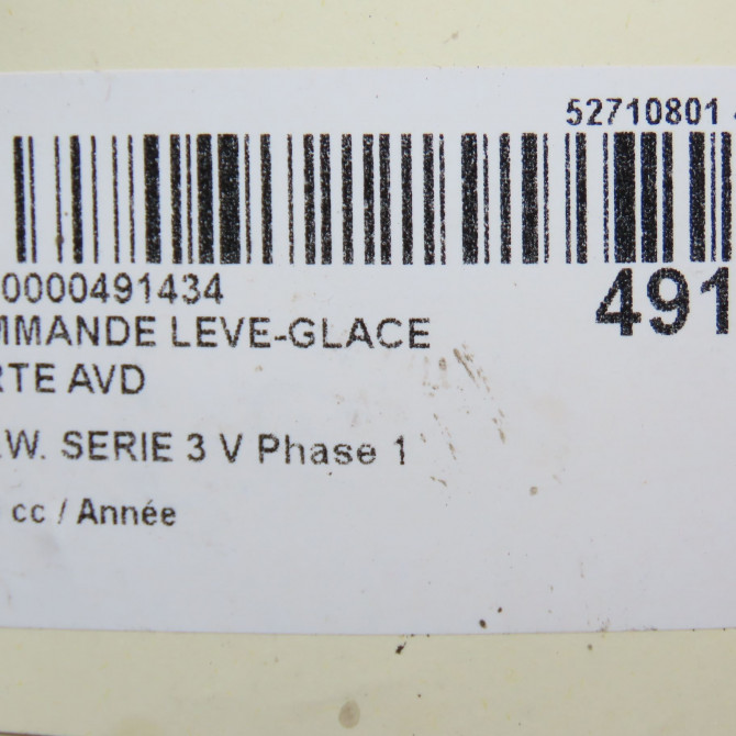 Commande lève-glace porte avant droite occasion B.M.W. SERIE 3 V Phase 1 03-2005->09-2008 61316957820 4