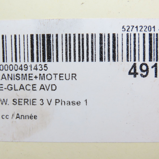 Mecanisme + moteur lève-glace avant droit occasion B.M.W. SERIE 3 V Phase 1 03-2005->09-2008 51337193456 7
