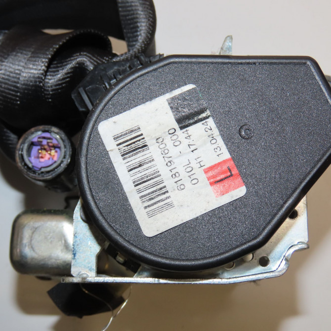 Ceinture avant gauche occasion FIAT PUNTO III Phase 1 01-2012->... 1.2i 69ch 735501771 4