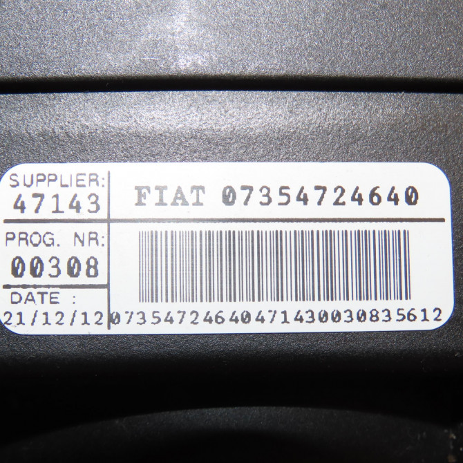 Bloc commodos occasion FIAT 500 II 500 II Phase 1 2007-07-01->2016-03-31 1.2i 69ch 735472470 6