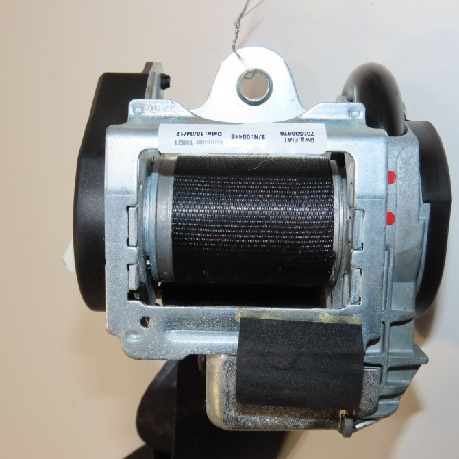 Ceinture avant droite occasion FIAT PUNTO III Phase 1 01-2012->... 1.2i 69ch 735538596 2