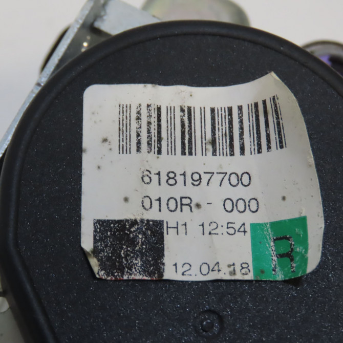 Ceinture avant droite occasion FIAT PUNTO III Phase 1 01-2012->... 1.2i 69ch 735538596 5