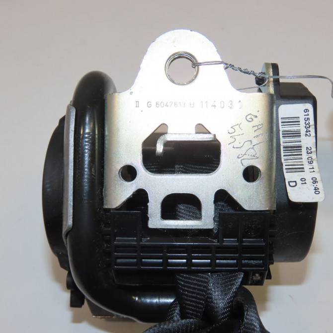 Ceinture avant droite occasion SEAT IBIZA IV Phase 1 05-2008->01-2012 1.6 TDI 90ch 6J3857706RAA 3