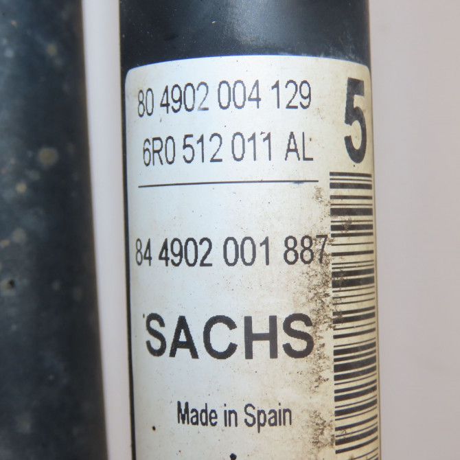 Amortisseur arrière droit occasion SEAT IBIZA IV Phase 1 05-2008->01-2012 1.6 TDI 90ch 6R0513025E 4