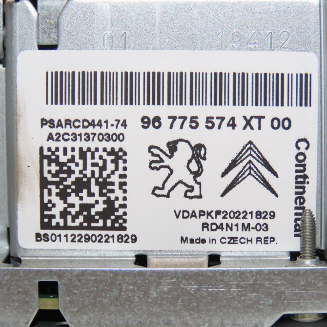 Autoradio occasion CITROEN C3 II Phase 1 11-2009->02-2013 1.4i 75ch 16106912XT 5